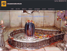 Tablet Screenshot of annapurnatravels.in